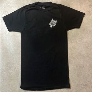 Lurking Class T-Shirt Unisex Black Skater Wolves Don’t Lose Sleep Print Sz XS